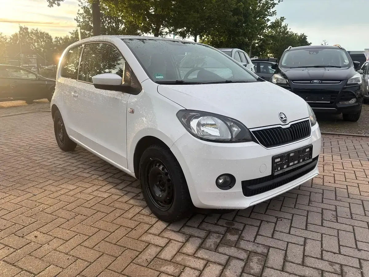 Gebraucht Skoda Citigo Ambition 60 PS (44 kW) 2014 Weiß Kleinwagen