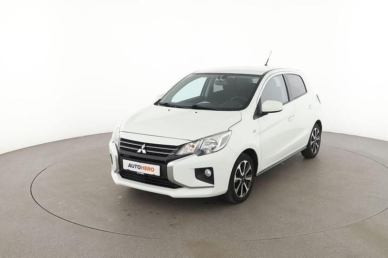 Weiß Gebraucht 2022 Mitsubishi Space Star Select+ Limousine | 10.020 € (Superpreis) - Bild 1/3