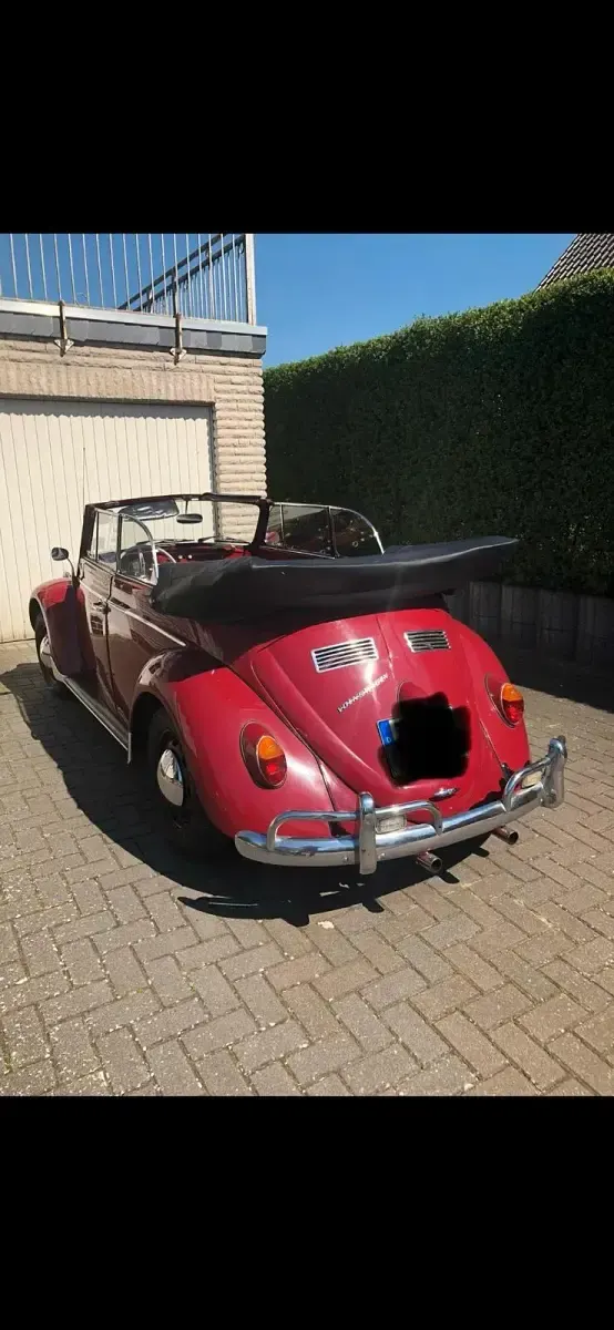 Gebraucht VW Käfer 34 PS (25 kW) 1964 Rot Cabrio