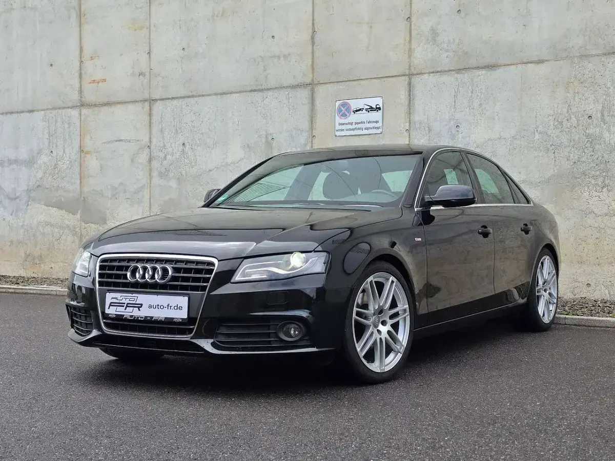Gebraucht Audi A4 S-Line 143 PS (105 kW) 2009 Schwarz Limousine