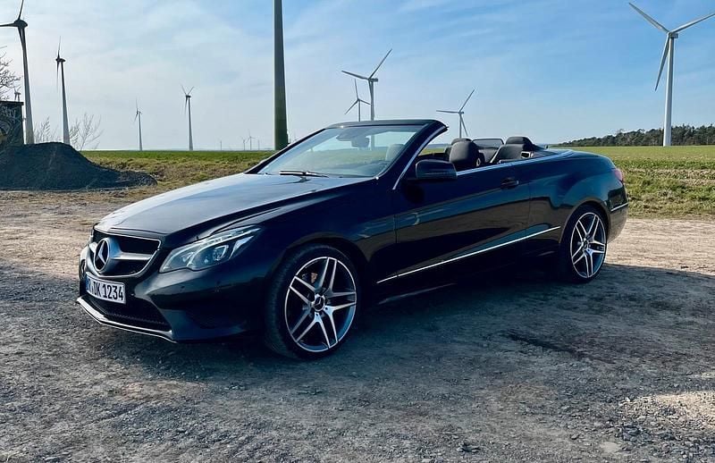Schwarz Gebraucht 2013 Mercedes E250 Cabrio | 20.999 € (Fairer Preis) - Bild 1/4