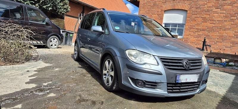 Gebraucht VW Touran Cross 105 PS (77 kW) 2007 Blau Van / Kleinbus