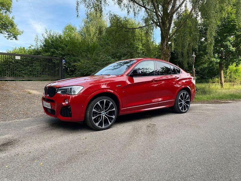 Rot Gebraucht 2017 BMW X4 M Performance SUV | 25.499 € (Fairer Preis) - Bild 1/4