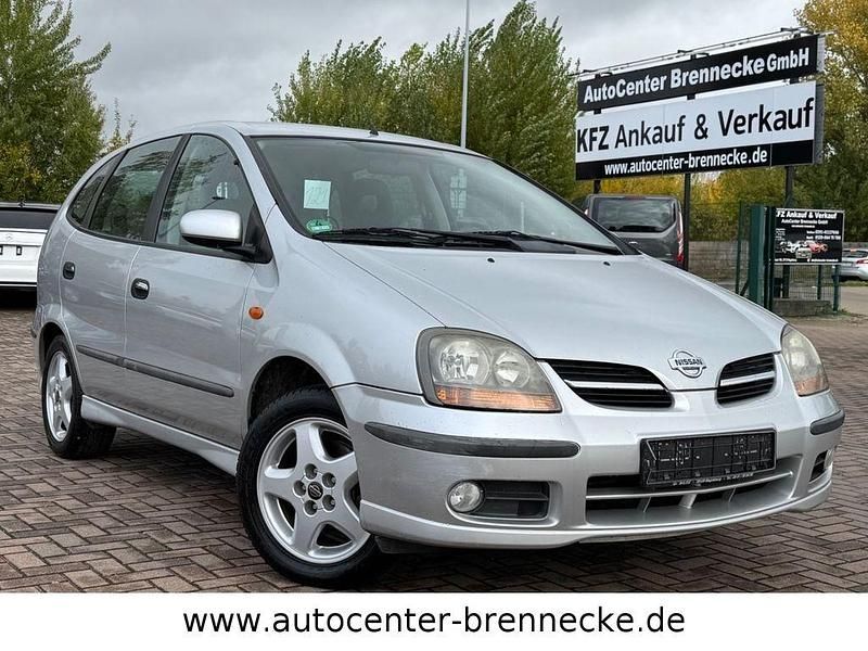 Silber Gebraucht 2002 Nissan Almera Tino Visia Van / Kleinbus | 1.450 € (Fairer Preis) - Bild 1/4