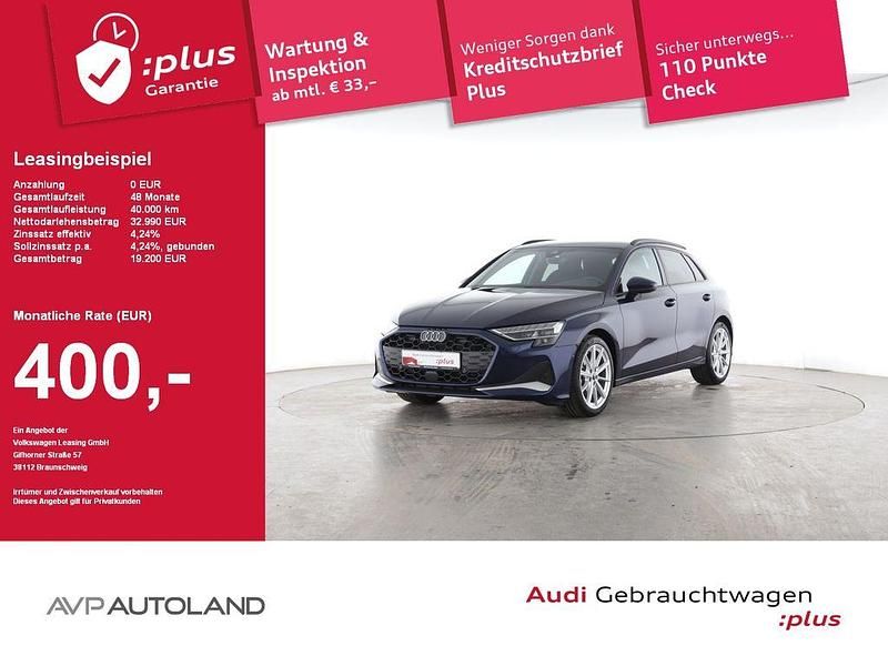 Navarrablau Gebraucht 2024 Audi A3 Advanced Plus Limousine | 32.990 € (Guter Preis) - Bild 1/4