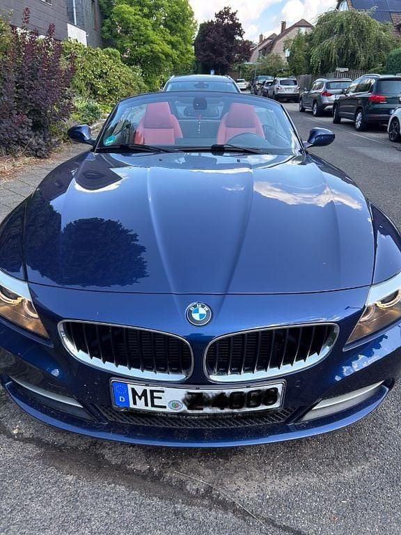 Blau Gebraucht 2010 BMW Z4 Sport Line Cabrio | 22.000 € (Fairer Preis) - Bild 1/4