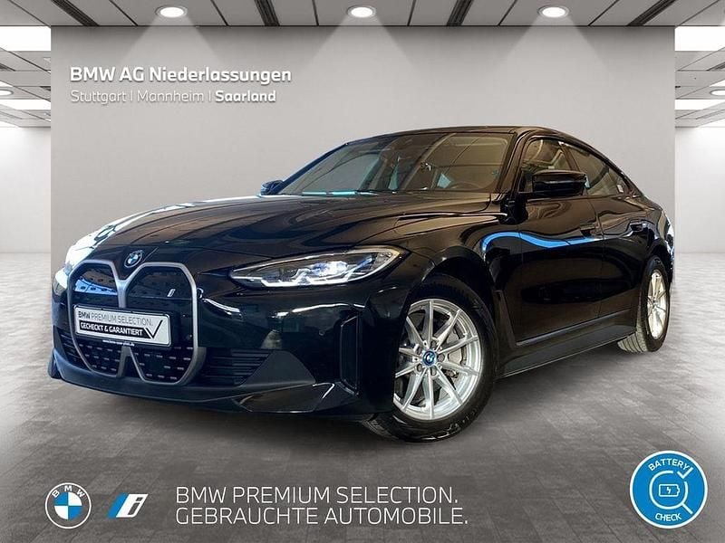 Schwarz Gebraucht 2023 BMW i4 Limousine | 38.970 € (Superpreis) - Bild 1/4