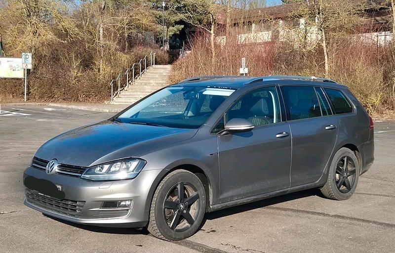 Grau Gebraucht 2015 VW Golf VII LOUNGE Kombi | 7.900 € (Guter Preis) - Bild 1/4