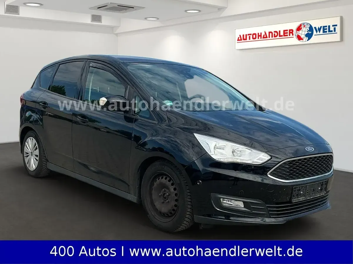 Gebraucht Ford C-MAX Business Edition 125 PS (91 kW) 2017 Schwarz Van / Kleinbus