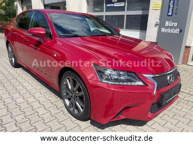 Rot Gebraucht 2013 Lexus GS450H Sport Line Limousine | 26.991 € - Bild 1/4