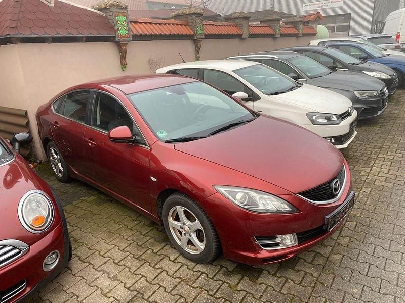 Gebraucht Mazda 6 Exclusive 147 PS (108 kW) 2009 Carminarot metallic Limousine