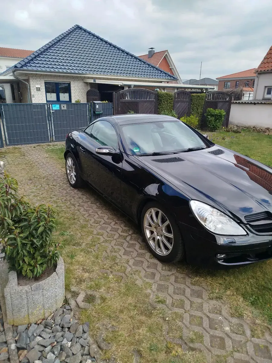 Gebraucht Mercedes SLK200 163 PS (119 kW) 2005 Schwarz Cabrio