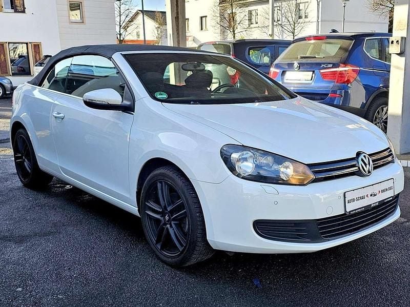 Gebraucht VW Golf Cabriolet Basis 105 PS (77 kW) 2013 Pure white Cabrio