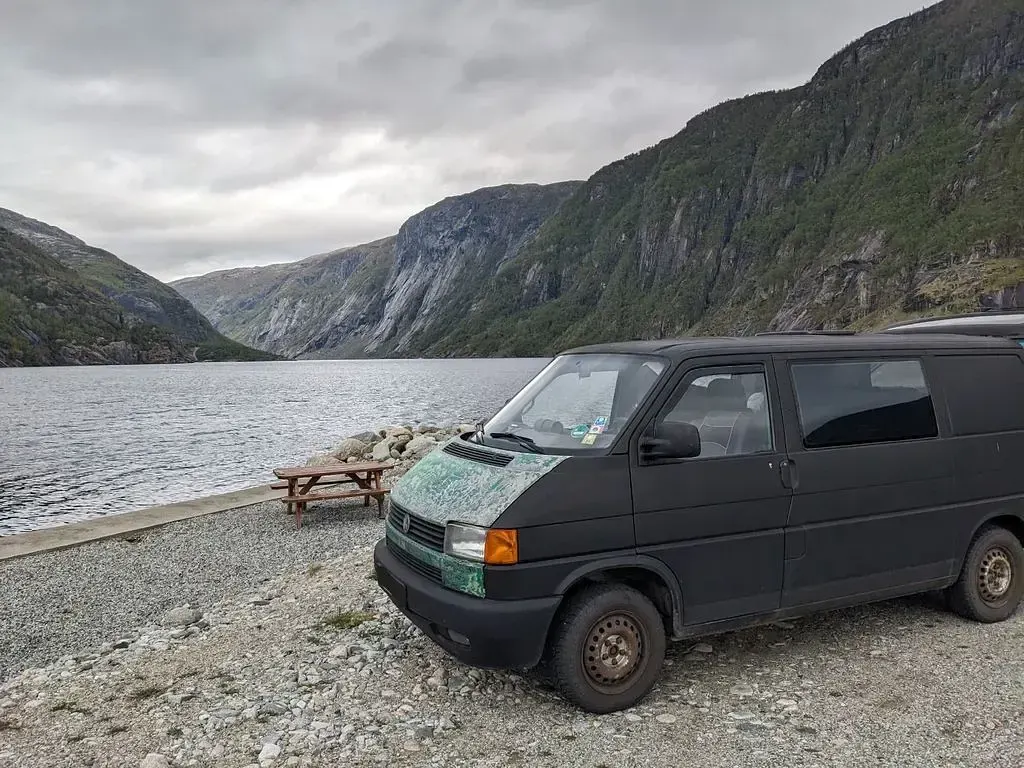 Gebraucht VW T4 116 PS (85 kW) 2000 Schwarz Van