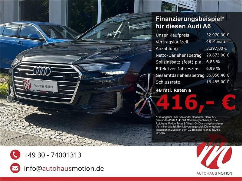 Vesuvgrau metallic Gebraucht 2021 Audi A6 S-Line Kombi | 32.970 € (Superpreis) - Bild 1/4