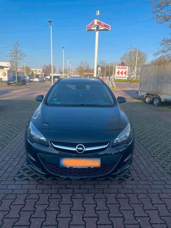 Gebraucht Opel Astra 110 PS (80 kW) 2014 Schwarz Kombi