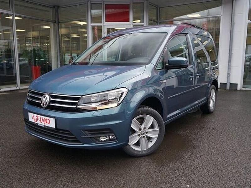 Gebraucht VW Caddy Comfortline 125 PS (91 kW) 2016 Grün Van / Kleinbus