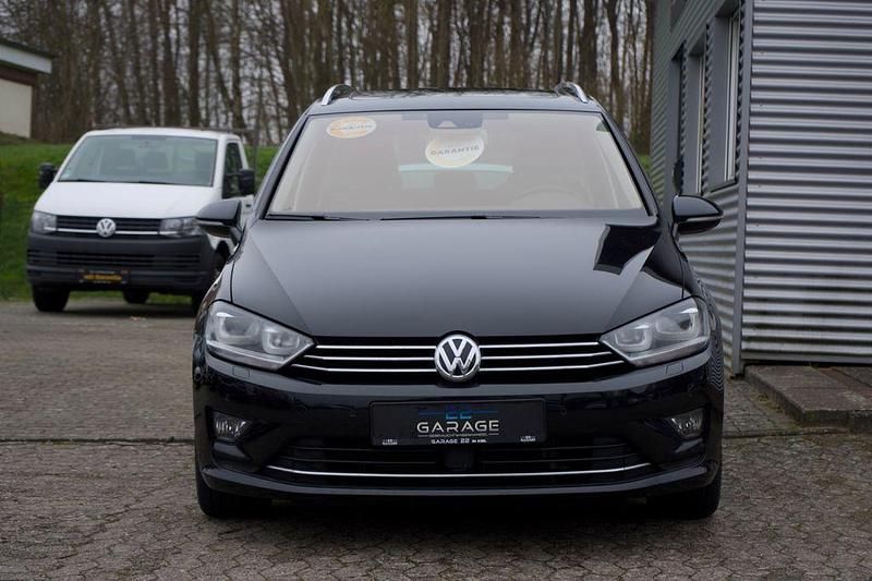 Gebraucht VW Golf Sportsvan Highline 150 PS (110 kW) 2014 Schwarz Van / Kleinbus