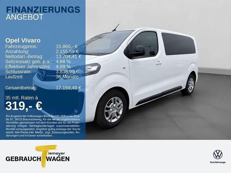 Gebraucht Opel Vivaro 150 PS (110 kW) 2020 Schwarz Van / Kleinbus