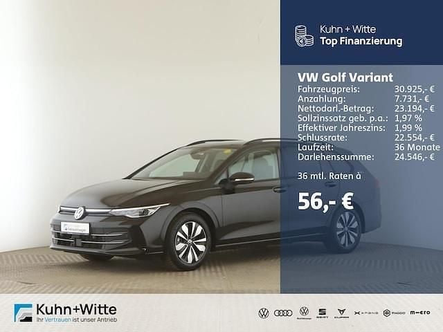 Grenadillschwarz metallic Gebraucht 2024 VW Golf VIII Goal Kombi | 30.925 € (Superpreis) - Bild 1/1