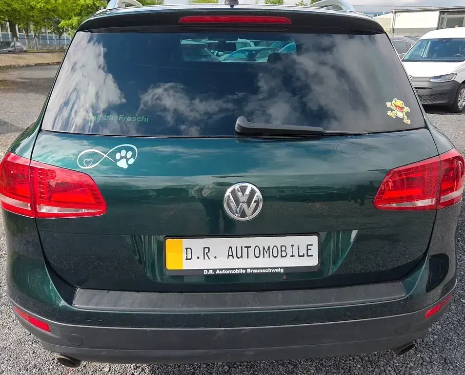 Usata VW Touareg 204 CV (150 kW) 2014 Verde SUV