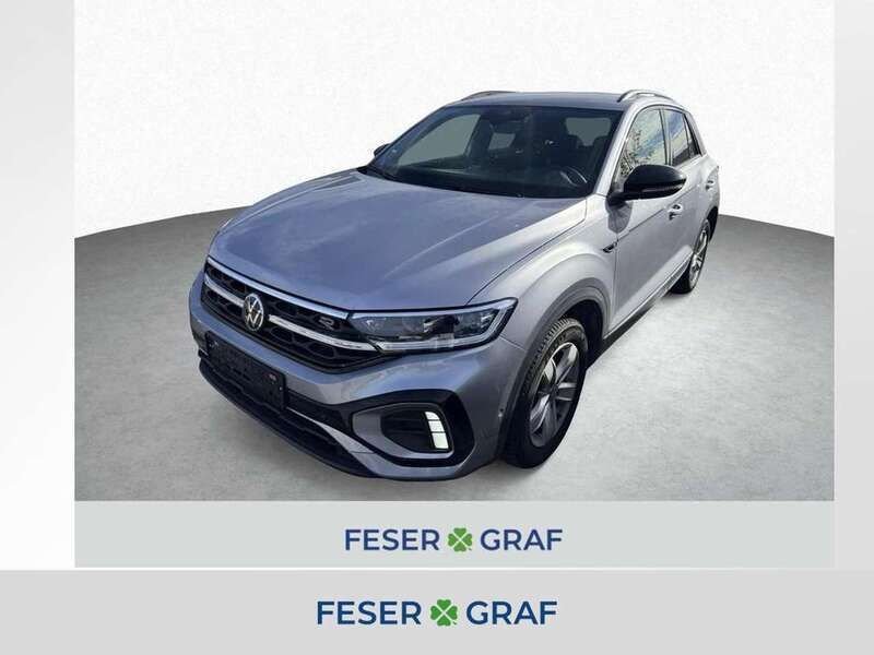 Pyritsilber metallic Gebraucht 2024 VW T-Roc R-line SUV | 29.440 € (Guter Preis) - Bild 1/4