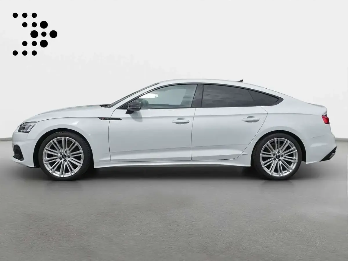 Gebraucht Audi A5 S-Line 163 PS (119 kW) 2022 Gletscherweiß metallic Coupé