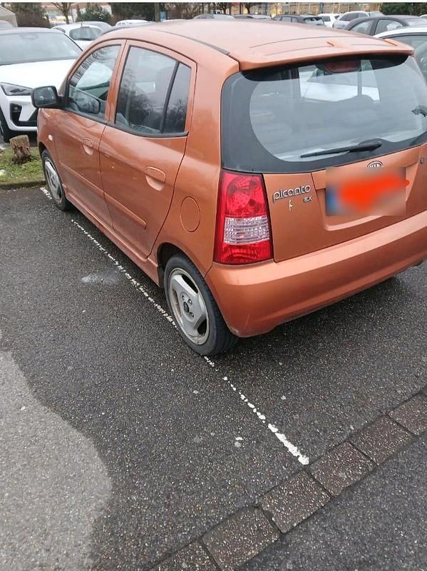Gebraucht Kia Picanto 75 PS (55 kW) 2005 Orange Kleinwagen