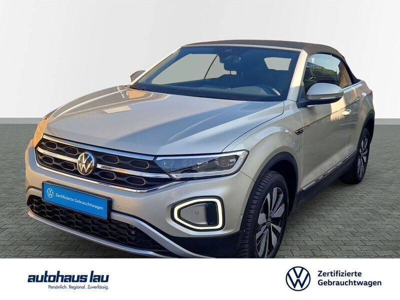 Gebraucht VW T-Roc Cabriolet Move 150 PS (110 kW) 2024 Ivorysilvermetallic Cabrio
