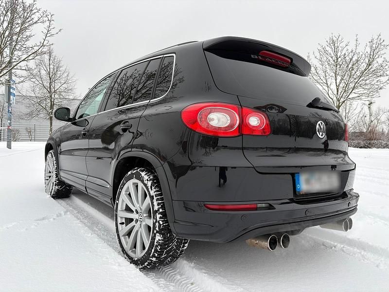 Gebraucht VW Tiguan R-line 200 PS (147 kW) 2009 Schwarz SUV