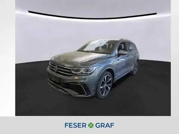 Platinumgrey Gebraucht 2022 VW Tiguan Allspace R-line SUV | 36.480 € (Etwas zu teuer) - Bild 1/3