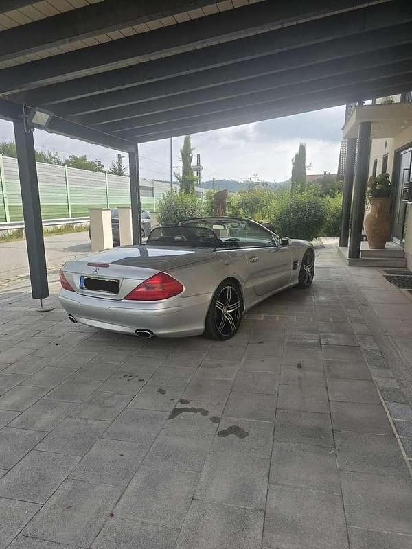 Grau Gebraucht 2003 Mercedes SL350 Cabrio | 16.800 € (Superpreis) - Bild 1/4