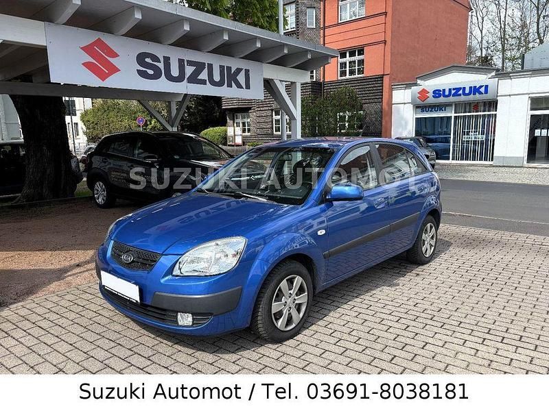 Blau Gebraucht 2008 Kia Rio Limousine | 1.250 € (Superpreis) - Bild 1/4