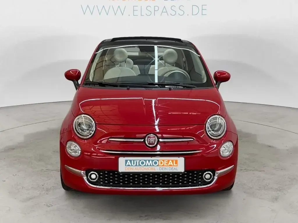 Gebraucht Fiat 500C Lounge 69 PS (50 kW) 2019 Passione rot) (rot Cabrio