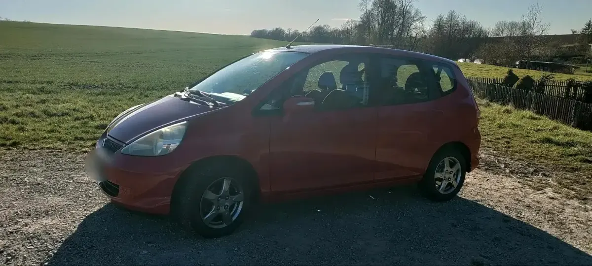 Gebraucht Honda Jazz 83 PS (61 kW) 2005 Rot Kleinwagen