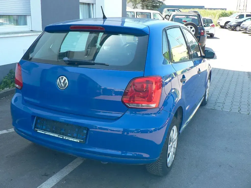 Gebraucht VW Polo Trendline 60 PS (44 kW) 2011 Blau Kleinwagen