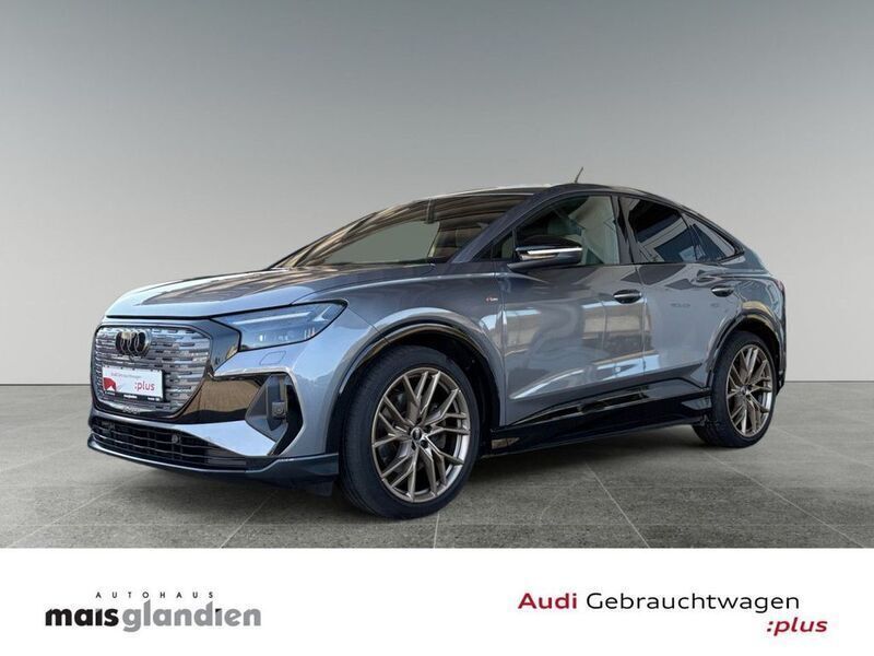 Taifungrau metallic Gebraucht 2022 Audi Q4 Sportback e-tron Ambiente SUV | 36.580 € (Fairer Preis) - Bild 1/4