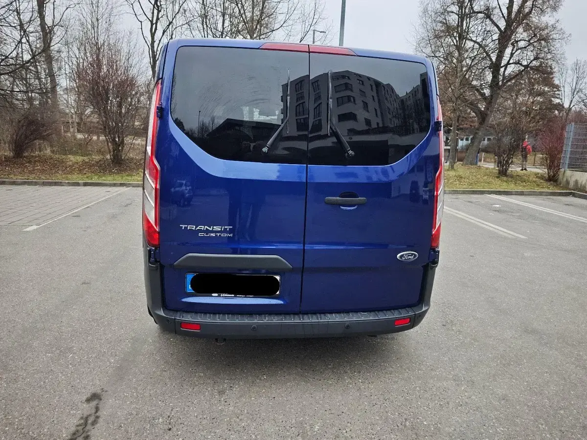 Usata Ford Transit Custom 170 CV (125 kW) 2017 Blu Monovolume