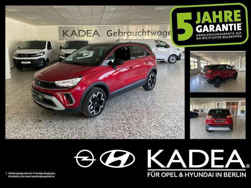 Chili rot/kardio rot Gebraucht 2022 Opel Crossland GS Line SUV | 17.990 € (Fairer Preis) - Bild 1/4
