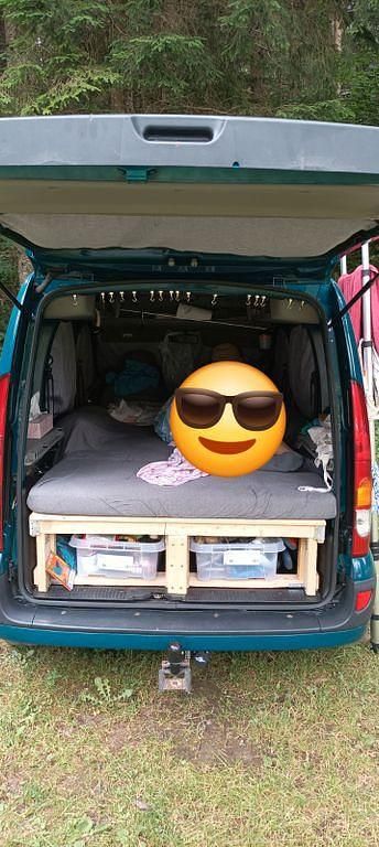 Gebraucht Renault Kangoo Expression 95 PS (69 kW) 2006 Grün Van / Kleinbus