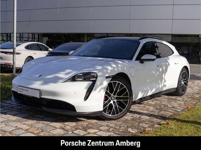 Gebraucht Porsche Taycan Sport Turismo 419 kW (571 PS) 2023 Weiß Kombi