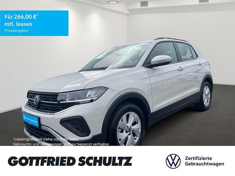 Grau Gebraucht 2024 VW T-Cross IQ Drive SUV | 21.450 € (Fairer Preis) - Bild 1/3