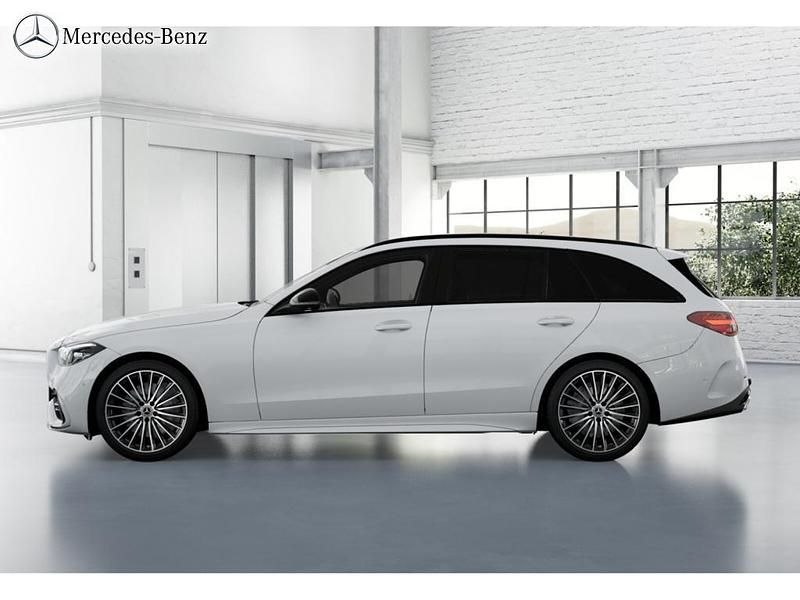 Gebraucht Mercedes C200 AMG 163 PS (119 kW) 2025 Unilack polarweiß Kombi