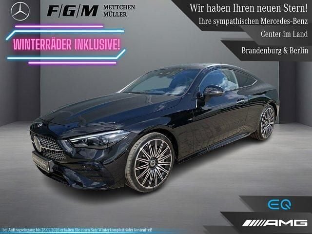 Gebraucht Mercedes CLE450 AMG Line Premium 381 PS (280 kW) 2024 Lack obsidianschwarz Coupé