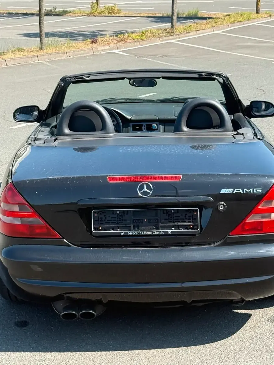 Gebraucht Mercedes SLK230 AMG 195 PS (143 kW) 1998 Schwarz Cabrio