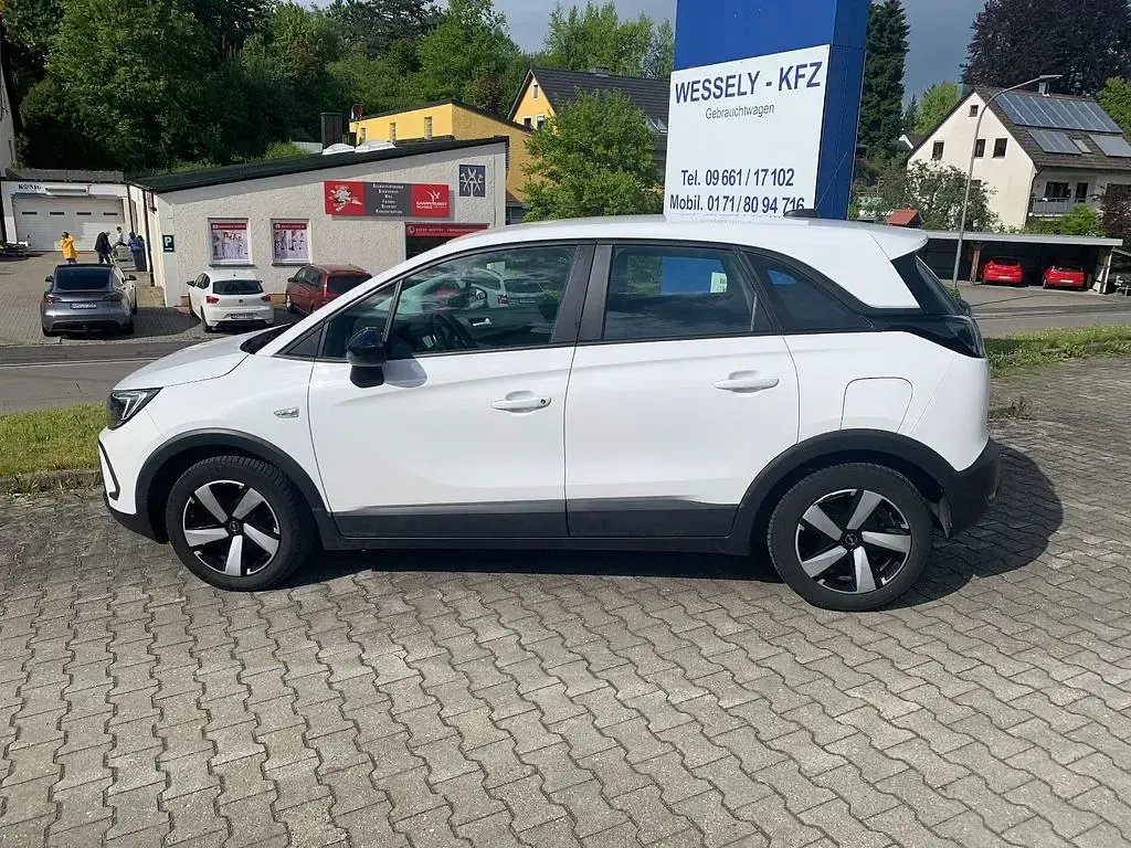 Gebraucht Opel Crossland 83 PS (61 kW) 2022 Weiß SUV