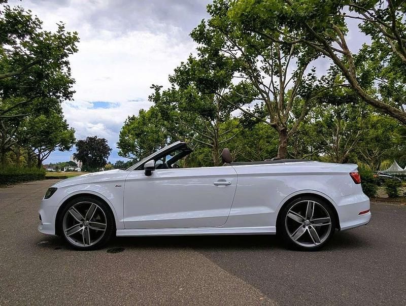 Gebraucht Audi A3 Cabriolet S-Line 179 PS (131 kW) 2014 Weiß Cabrio