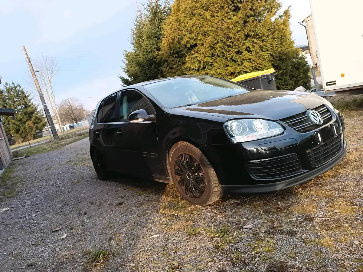 Gebraucht VW Golf V GTD 2006 Schwarz Kleinwagen