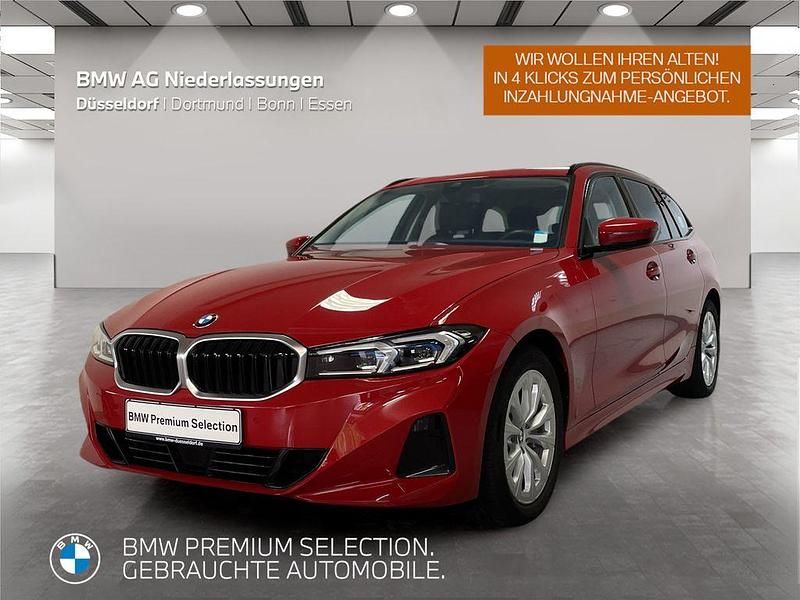 Rot Gebraucht 2022 BMW 330 Shadowline Kombi | 34.999 € (Superpreis) - Bild 1/4