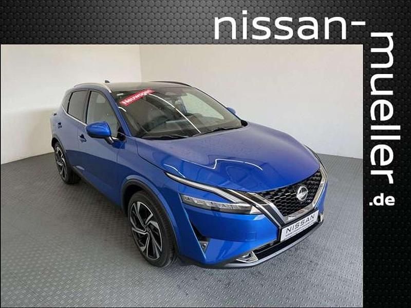 Blau Gebraucht 2023 Nissan Qashqai Tekna+ SUV | 28.950 € (Fairer Preis) - Bild 1/4